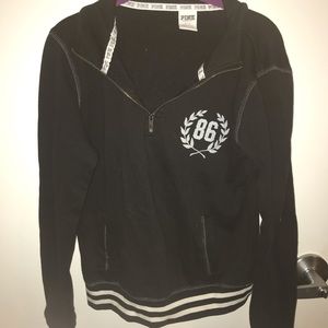 VS Pink Black Sweatshirt